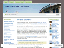 Tablet Screenshot of fitnessfortheoccasion.wordpress.com