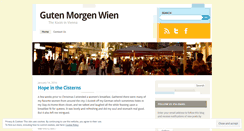 Desktop Screenshot of gutenmorgenwien.wordpress.com