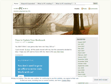 Tablet Screenshot of pradeepc.wordpress.com