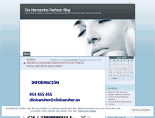 Tablet Screenshot of hernandezpacheco.wordpress.com