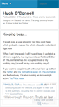 Mobile Screenshot of hughoconnell.wordpress.com