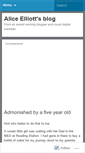 Mobile Screenshot of alicedesigns.wordpress.com
