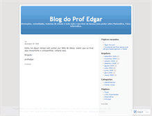 Tablet Screenshot of profedgar.wordpress.com