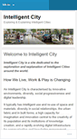 Mobile Screenshot of intelligentcity.wordpress.com