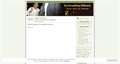 Desktop Screenshot of dosomethingdifferentbc.wordpress.com