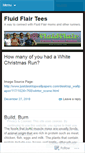 Mobile Screenshot of fluidflair.wordpress.com