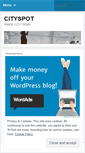 Mobile Screenshot of mycityspot.wordpress.com