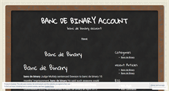 Desktop Screenshot of primetime.bancdebinaryaccount.wordpress.com