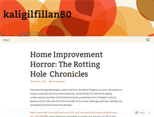 Tablet Screenshot of kaligilfillan80.wordpress.com