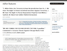 Tablet Screenshot of nbfsnfeatures.wordpress.com