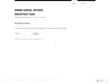 Tablet Screenshot of emmagreer.wordpress.com
