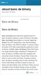 Mobile Screenshot of bwp.aboutbancdebinary.wordpress.com