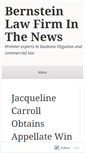 Mobile Screenshot of bernsteinlawfirm.wordpress.com