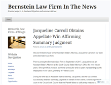 Tablet Screenshot of bernsteinlawfirm.wordpress.com