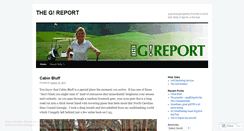 Desktop Screenshot of greport.wordpress.com