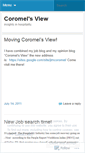 Mobile Screenshot of jimcoromel.wordpress.com