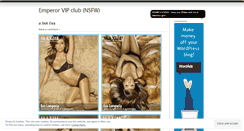 Desktop Screenshot of emperorvipclub.wordpress.com