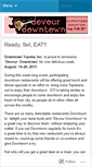 Mobile Screenshot of devourdowntown.wordpress.com