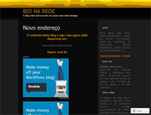 Tablet Screenshot of bionarede.wordpress.com