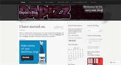 Desktop Screenshot of dapizz.wordpress.com