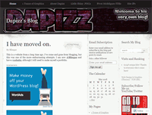 Tablet Screenshot of dapizz.wordpress.com