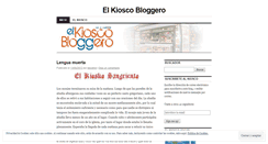 Desktop Screenshot of elkioscobloggero.wordpress.com