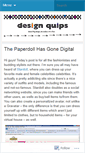 Mobile Screenshot of designquips.wordpress.com