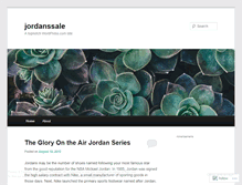 Tablet Screenshot of jordanssale.wordpress.com