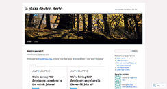 Desktop Screenshot of bertleysen.wordpress.com