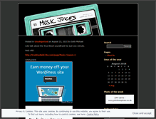 Tablet Screenshot of musicjuices.wordpress.com