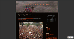 Desktop Screenshot of annalisas.wordpress.com
