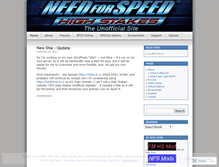 Tablet Screenshot of nfshs.wordpress.com