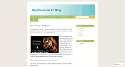Desktop Screenshot of daytimestories.wordpress.com