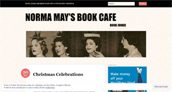 Desktop Screenshot of normamaybookcafe.wordpress.com