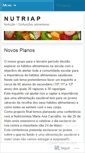 Mobile Screenshot of nutriap.wordpress.com