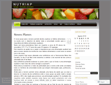 Tablet Screenshot of nutriap.wordpress.com