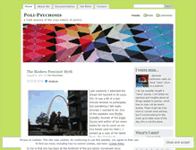 Tablet Screenshot of polipsychosis.wordpress.com