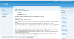 Desktop Screenshot of polionu.wordpress.com