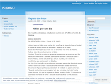 Tablet Screenshot of polionu.wordpress.com