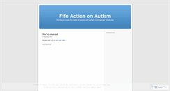 Desktop Screenshot of fifeactiononautism.wordpress.com