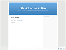 Tablet Screenshot of fifeactiononautism.wordpress.com