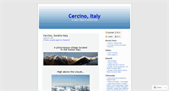 Desktop Screenshot of cercino.wordpress.com