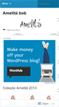 Mobile Screenshot of coisasdeamelita.wordpress.com