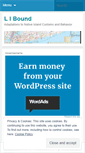 Mobile Screenshot of libound.wordpress.com