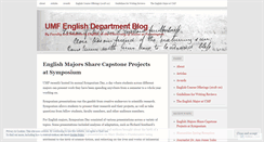 Desktop Screenshot of englishumf.wordpress.com