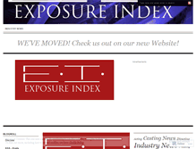 Tablet Screenshot of exposureindex.wordpress.com