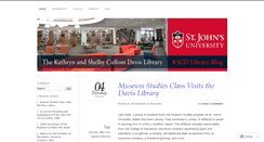 Desktop Screenshot of davislibrary.wordpress.com