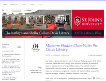 Tablet Screenshot of davislibrary.wordpress.com