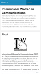 Mobile Screenshot of iwic.wordpress.com