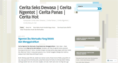 Desktop Screenshot of ceritaseksdewasa.wordpress.com